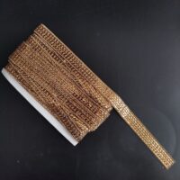 یراق حرارتی نگین دار طلایی کد 621.3