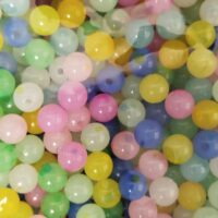 مهره فانتزی شبرنگ سایز کوچیک کد Mt4