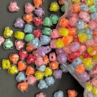 مهره فانتزی طرح گل قلب