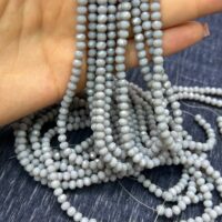 کریستال بندی سایز 4 طوسی مات