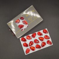 نگین مدل اشک قرمز