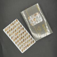 نگین مدل اشک شامپاینی 13*8